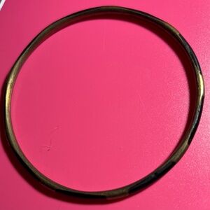 Black and Gold Dangle bracelet